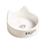 CAT SHAPE CERAMIC BOWL (WHITE) 200ml AIC0BW078WHT