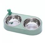 LITTLE CACTUS DOUBLE STAINLESS STEEL BOWL (30.5x16x11cm) AIC0BW081