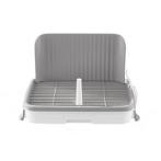 PET PEE TRAY WITH WALL AND REMOVEABLE POST (GREY) (51x37x31cm) AIC0TL010