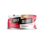 PURE SKIPJACK TUNA WHITE AND CHICKEN WITH SHRIMP 80g DD45N