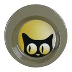 CAT FACE STAINLESS STEEL SAUCER - SIDE EYES 350ml AIP0IBCFKS35002