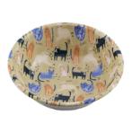 STAINLESS STEEL CAT BOWL - BEIGE CAT 350ml AIP0IBSLCP350