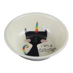 STAINLESS STEEL CAT BOWL - UNICORN CAT 350ml AIP0IBSLUCC350