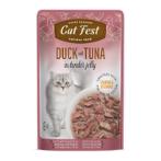 POUCH DUCK WITH TUNA IN JELLY FOR CATS 70g SDL079218893