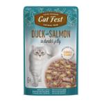 POUCH DUCK WITH SALMON IN JELLY FOR CATS 70g SDL079218909