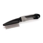 GROOMING COMB (BLACK/ GREY) (CAT) (MEDIUM) (21x5.5x3cm) BT0470104