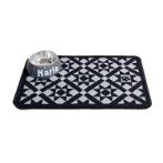 ABSORBENT FOOD MAT - DINNER MATE TILE (BLACK) (40x60cm) PRE0DMTILE