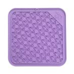 LICK MAT - MOUSE (PURPLE) (17.5x17.5x0.5cm) DL0LMMPUR