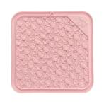 LICK MAT - MOUSE (PINK) (17.5x17.5x0.5cm) DL0LMMPIN