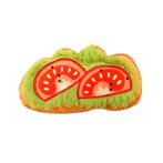 PLAY BARKING BRUNCH - BRUNCH BAGUETTE SQUEAKER (DOG) (24x12x5cm) PLY0PY7097GSF