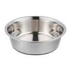 STAINLESS STEEL SHATTERPROOF NON-SLIP BOWL (ASSORTED) (14.5x14.5x5cm) AIC0BW009