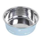 STAINLESS STEEL SHATTERPROOF NON-SLIP BOWL  (GREY) (MEDIUM) (14x14x5.5cm) AIC0BW029M