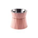 STAINLESS STEEL ELEVATED DOUBLE BOWL (PINK) (15x15x14cm) AIC0BW016PK