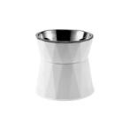 STAINLESS STEEL ELEVATED DOUBLE BOWL (WHITE) (15x15x14cm) AIC0BW016WH