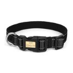 REFLECTIVE DOG COLLAR - PAWLUX NIGHTSTRIDE (BLACK) (SMALL) (30-40cmx2cm) AIC0DC002SBL