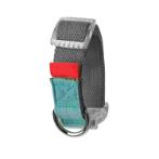 NYLON DOG COLLAR - HAPPYTREK SOFT WEAR - RESISTANT (GREY) (SMALL) (28-36cmx2.5cm) AIC0DC003SGR
