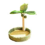 COCONUT TREE CAT SCRATCHING POST AND CAT BED (40x40x55cm) AIC0CST107