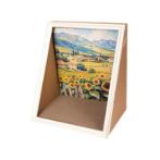 HORIZONTAL PHOTO FRAME CAT SCRATCHER (48x35x41cm) AIC0CST027H
