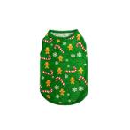 CHRISTMAS SWEAT SHIRT - GINGERBREAD (GREEN) (EXTRA LARGE) (45cm) SS025K036TK018XL