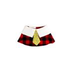 CAPE - CHECKER (RED/ BLACK) (MEDIUM) (30cm) SS025K036TK027M