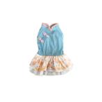 CHINESE NEW YEAR DRESS - CHEONGSAM (BLUE) (MEDIUM) (30cm) SS025K036TK063M