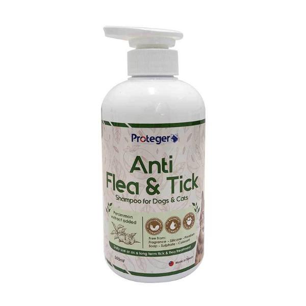Proteger Anti Flea & Tick Shampoo (Dog & Cat) 500ml | Dog & Cat Shampoo ... - Cat Flea Preventative Shampoo With Insect Growth Regulator