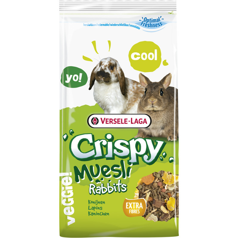 Versele-Laga Crispy Muesli Hamster food for hamsters, rats, mice, gerbils