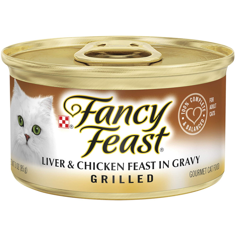 Fancy Feast Creamy Delights Tuna Feast 85G Cat Can Food Pet
