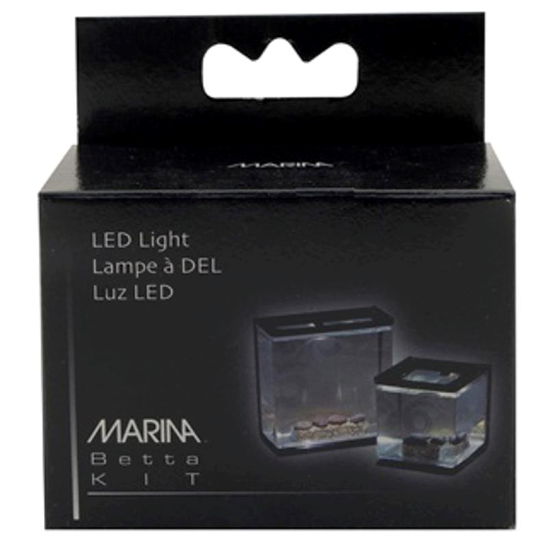 Lampe à DEL Marina pour aquarium équipé pour betta