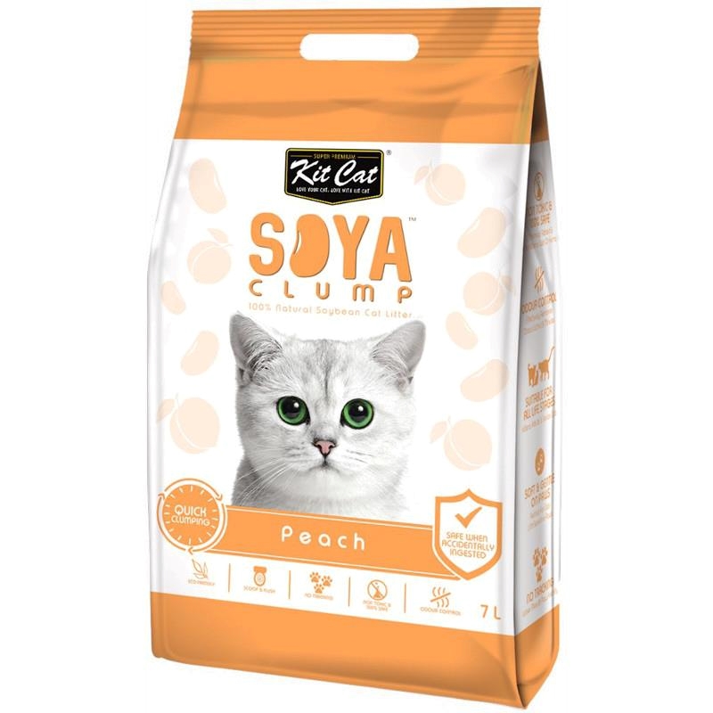 Soy shop cat litter