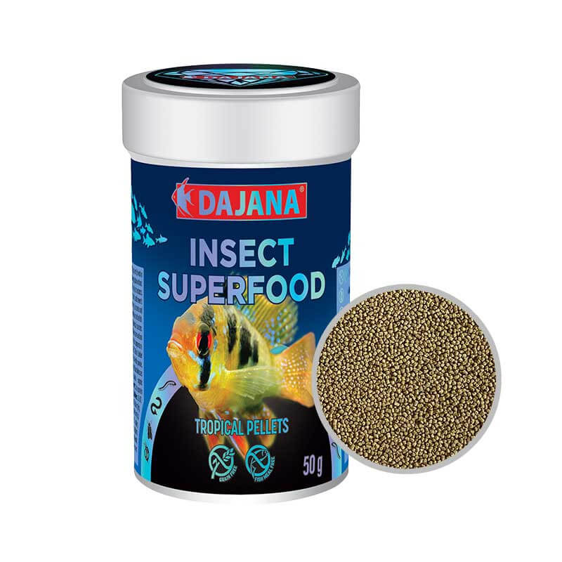 INSECT SUPERFOOD TROPICAL PELLETS 140g 250ml