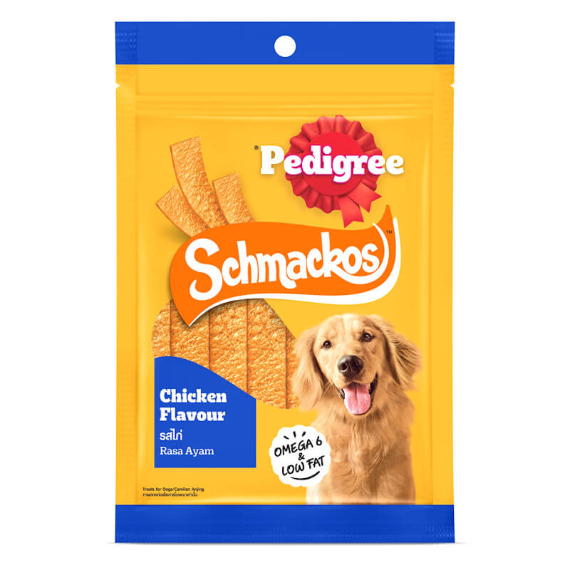 Pedigree Schmackos Roasted Lamb Flavour 70g Dog Treats Pet